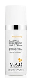 M.A.D Skincare Radiance Brightening Night Cream Ночной восстанавливающий крем для лица 50 гр