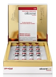 Cellcosmet & Cellmen Cellular Клеточная интенсивная сыворотка для лица «Ультрасэлл» Revitalising Cure UltraCell Intensive 12 ампул по 1 мл