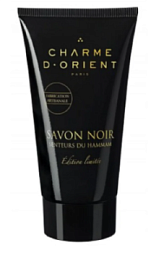 Charme d’Orient Черное мыло с эвкалиптом 40 гр Black soap Scents of Hammam 