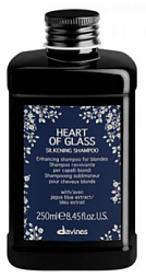 Davines Heart of Glass Silkening Shampoo Шампунь для сияния блонд 250 мл