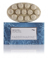 Fabbrimarine Sapone scrub alle alghe marine / Scrub marine soap Мыло-скраб из морских водорослей 150 г
