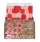 Framar 5x11 Pop-Ups Strawberry Shortcake 500 листов 12,5x28 см Вытяжная фольга «Клубничный пирог» с тиснением 